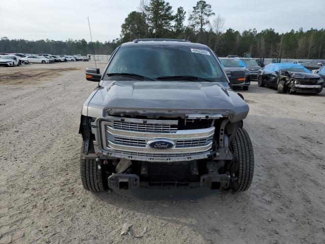 1FTFX1CT7DFD30769 - 2013 FORD F150 SUPER CAB GRAY photo 5