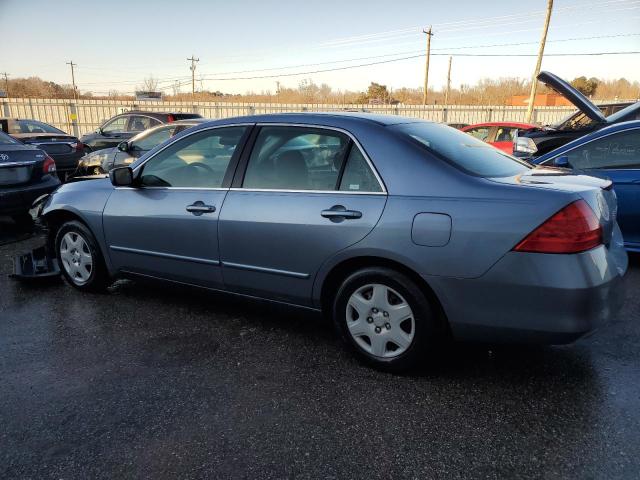 1HGCM56407A141472 - 2007 HONDA ACCORD LX BLUE photo 2