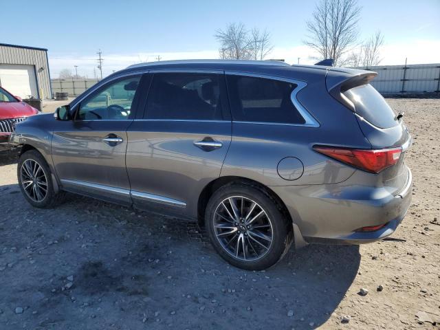 5N1DL0MM0HC505810 - 2017 INFINITI QX60 SILVER photo 2