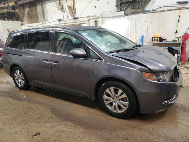 5FNRL5H61GB037154 - 2016 HONDA ODYSSEY EXL GRAY photo 4