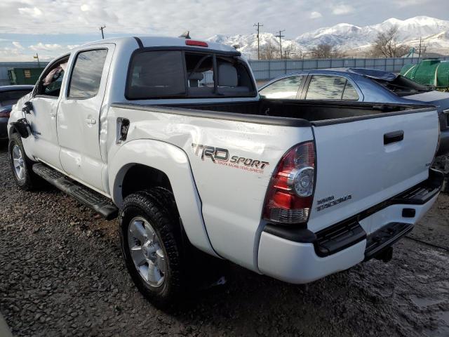 3TMLU4EN2FM171027 - 2015 TOYOTA TACOMA DOUBLE CAB WHITE photo 2