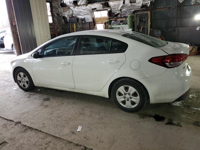 3KPFK4A73HE061806 - 2017 KIA FORTE LX WHITE photo 2