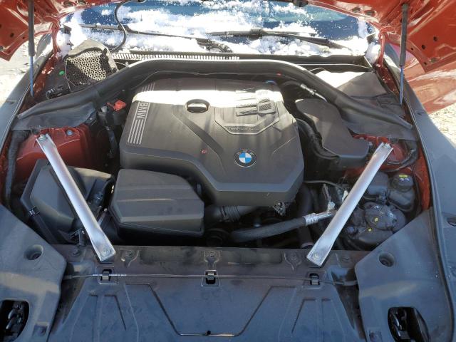 WBAHF3C05MWX36897 - 2021 BMW Z4 SDRIVE30I Կարմիր լուսանկար 11