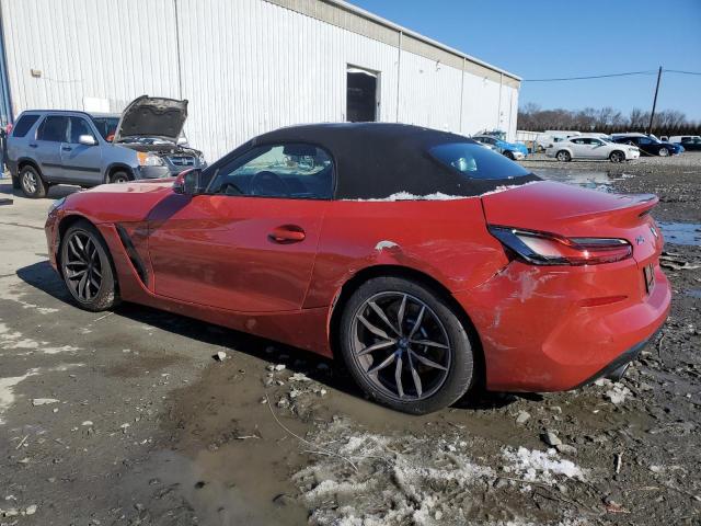WBAHF3C05MWX36897 - 2021 BMW Z4 SDRIVE30I Կարմիր լուսանկար 2