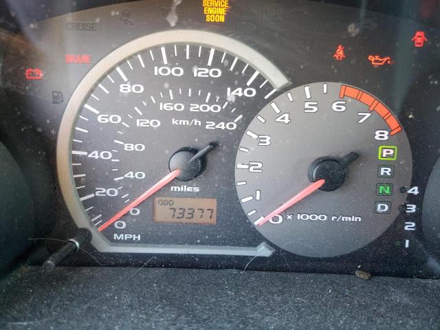 4A3AC44G15E003944 - 2005 MITSUBISHI ECLIPSE GS BLACK photo 9