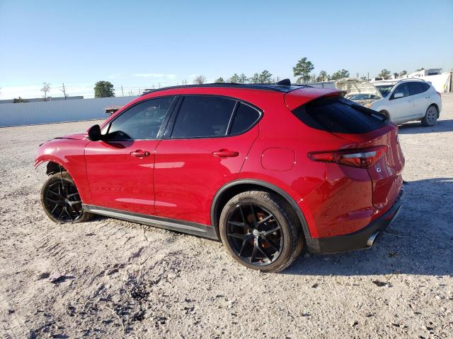 ZASPAKBN6K7C31034 - 2019 ALFA ROMEO STELVIO TI RED photo 2