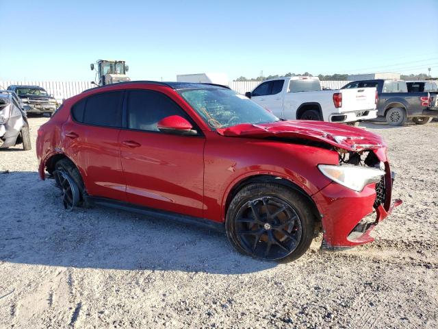 ZASPAKBN6K7C31034 - 2019 ALFA ROMEO STELVIO TI RED photo 4