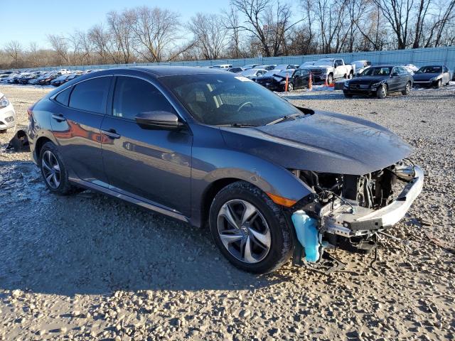 2HGFC2F66LH501954 - 2020 HONDA CIVIC LX GRAY photo 4