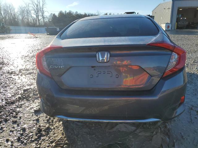 2HGFC2F66LH501954 - 2020 HONDA CIVIC LX GRAY photo 6