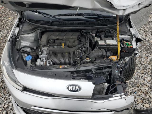 3KPA24AD1ME429703 - 2021 KIA RIO LX GRAY photo 11