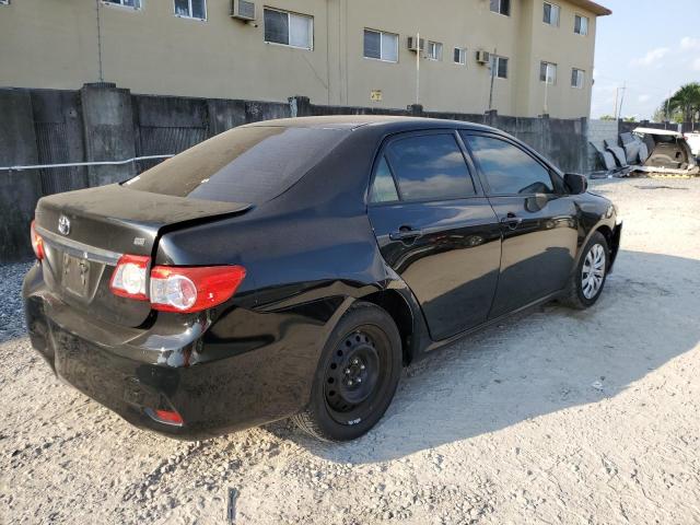 5YFBU4EE5CP015290 - 2012 TOYOTA COROLLA BASE BLACK photo 3