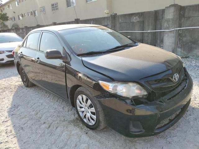 5YFBU4EE5CP015290 - 2012 TOYOTA COROLLA BASE BLACK photo 4