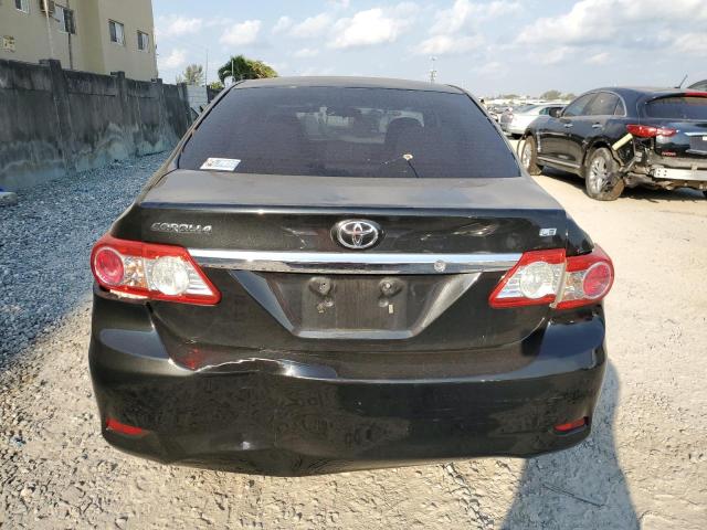 5YFBU4EE5CP015290 - 2012 TOYOTA COROLLA BASE BLACK photo 6