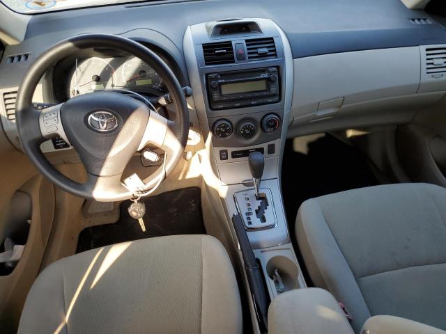 5YFBU4EE5CP015290 - 2012 TOYOTA COROLLA BASE BLACK photo 8