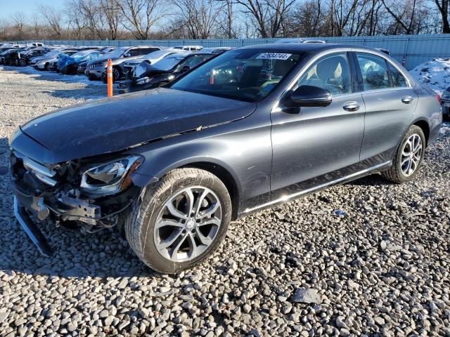 55SWF4KB9GU144817 - 2016 MERCEDES-BENZ C 300 4MATIC GRAY photo 1