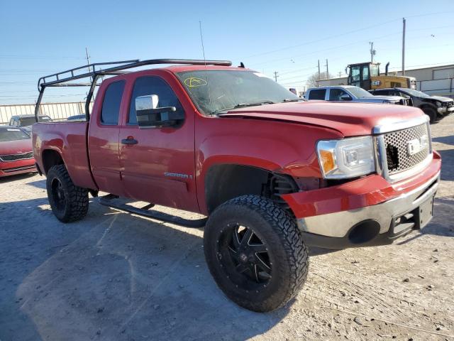 1GTEC19C59Z277302 - 2009 GMC SIERRA C1500 RED photo 4