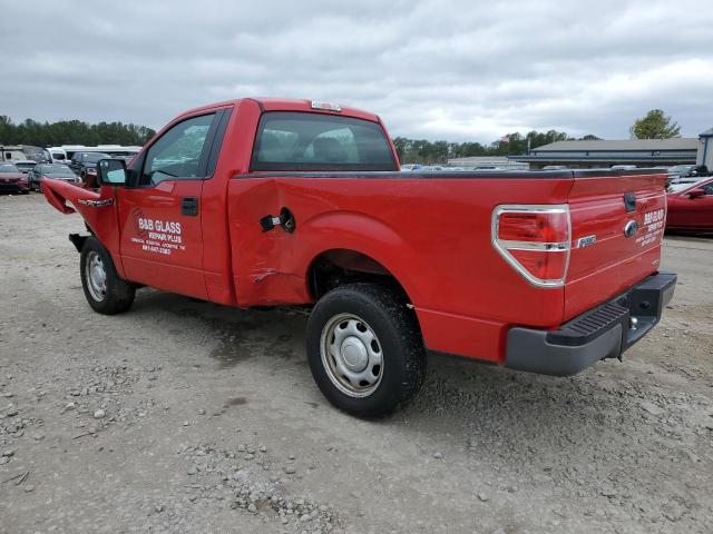 1FTMF1CM6DKD70156 - 2013 FORD F150 RED photo 2