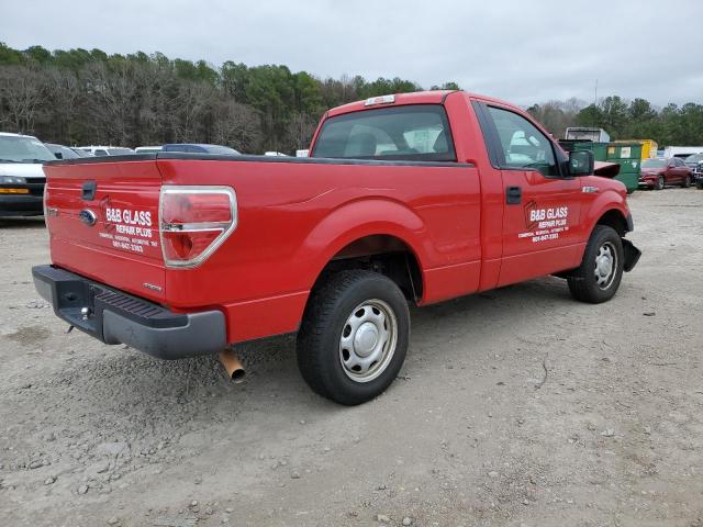 1FTMF1CM6DKD70156 - 2013 FORD F150 RED photo 3