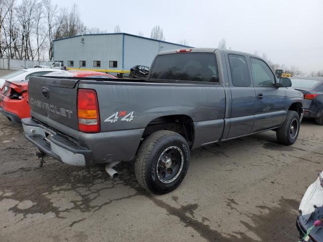 1GCEK19T01Z103080 - 2001 CHEVROLET SILVERADO K1500 GRAY photo 3