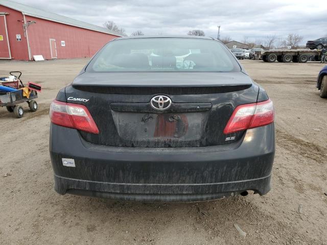 4T1BE46K57U009916 - 2007 TOYOTA CAMRY CE BLACK photo 6