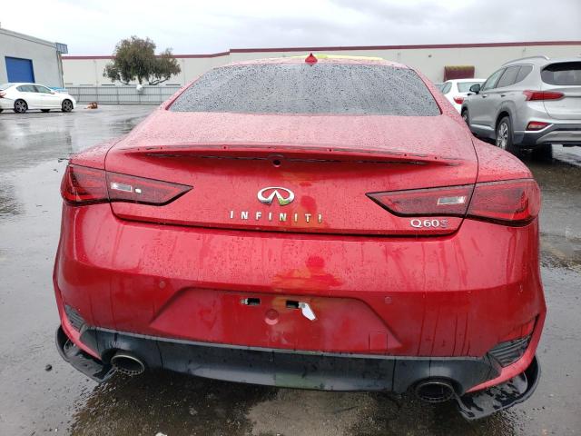 JN1FV7EK2HM610956 - 2017 INFINITI Q60 RED SPORT 400 RED photo 6