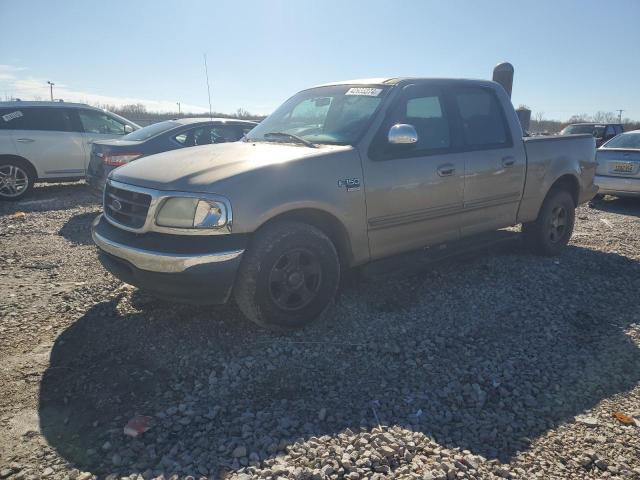 1FTRW07612KA12066 - 2002 FORD F150 SUPERCREW GRAY photo 1