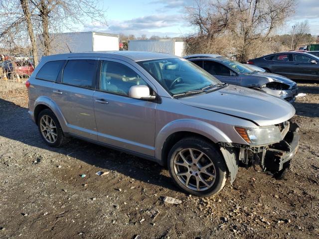 3C4PDDEG5FT580809 - 2015 DODGE JOURNEY R/T SILVER photo 4