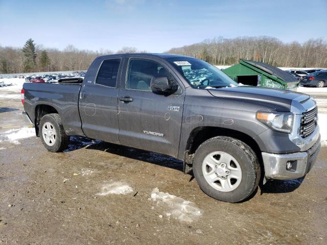 5TFRY5F13MX289742 - 2021 TOYOTA TUNDRA DOUBLE CAB SR/SR5 GRAY photo 4