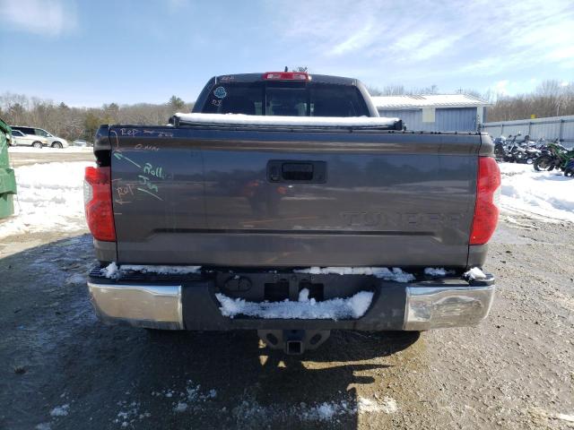 5TFRY5F13MX289742 - 2021 TOYOTA TUNDRA DOUBLE CAB SR/SR5 GRAY photo 6
