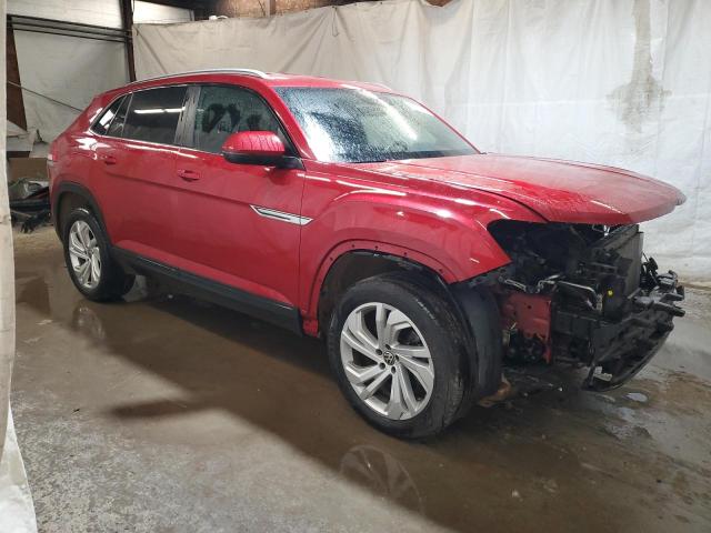 1V21E2CA3LC219509 - 2020 VOLKSWAGEN ATLAS CROS SE Красный фото 4