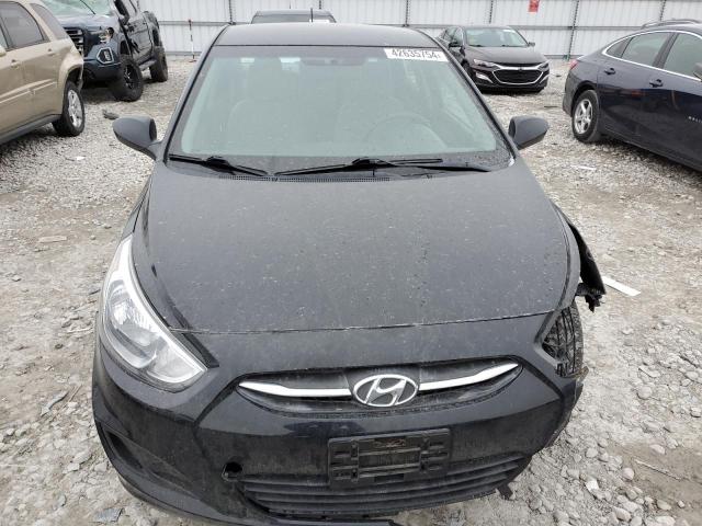 KMHCT4AE0HU394461 - 2017 HYUNDAI ACCENT SE BLACK photo 5