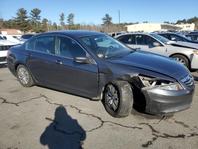 1HGCP2F33CA208928 - 2012 HONDA ACCORD LX GRAY photo 4