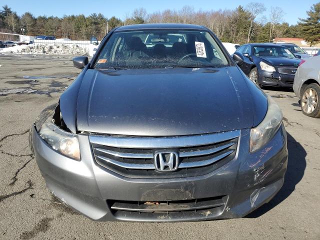 1HGCP2F33CA208928 - 2012 HONDA ACCORD LX GRAY photo 5