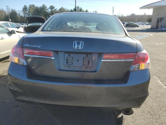 1HGCP2F33CA208928 - 2012 HONDA ACCORD LX GRAY photo 6