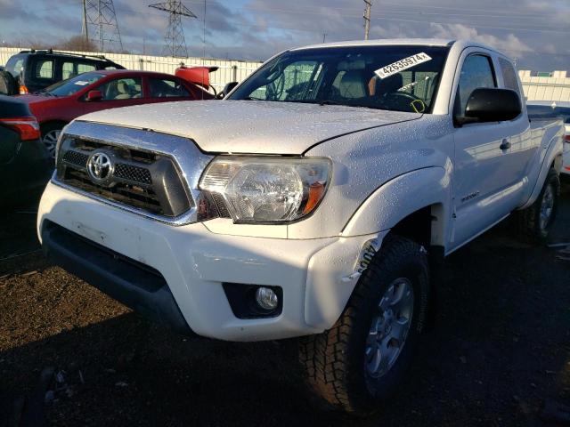 5TFUU4EN6FX115266 - 2015 TOYOTA TACOMA ACCESS CAB WHITE photo 1