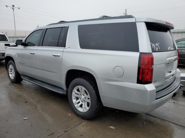 1GNSKJKC5FR551441 - 2015 CHEVROLET SUBURBAN K1500 LT SILVER photo 2