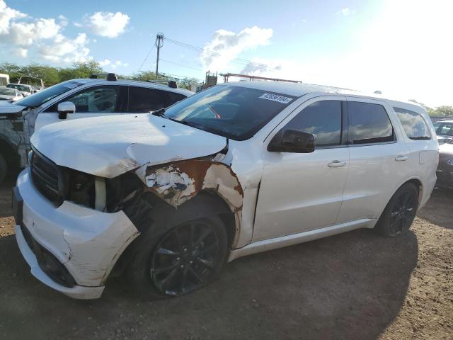 1C4RDHAG8JC278019 - 2018 DODGE DURANGO SXT WHITE photo 1