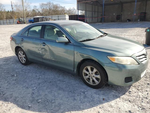 4T1BF3EKXBU596616 - 2011 TOYOTA CAMRY BASE GREEN photo 4