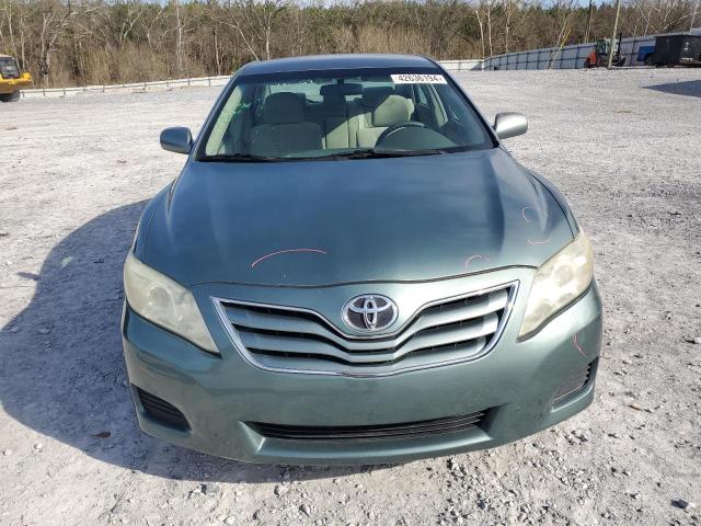 4T1BF3EKXBU596616 - 2011 TOYOTA CAMRY BASE GREEN photo 5