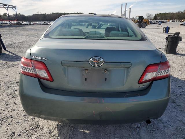 4T1BF3EKXBU596616 - 2011 TOYOTA CAMRY BASE GREEN photo 6