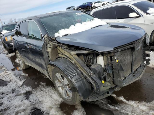 5FRYD4H20EB003931 - 2014 ACURA MDX GRAY photo 4