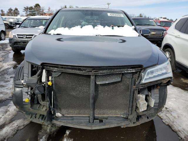 5FRYD4H20EB003931 - 2014 ACURA MDX GRAY photo 5