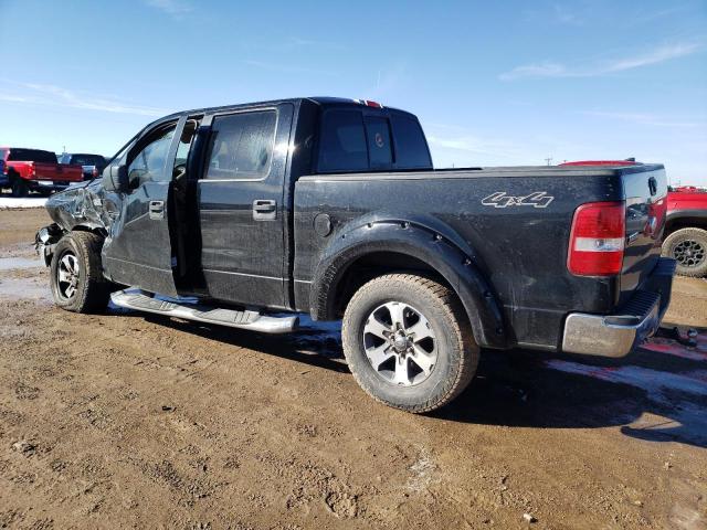 1FTPW14V66FB55859 - 2006 FORD F150 SUPERCREW BLACK photo 2