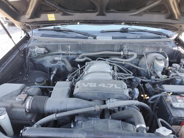 5TBBT4418YS009914 - 2000 TOYOTA TUNDRA ACCESS CAB შავი ფოტო 11