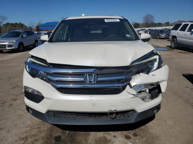 5FNYF5H75HB013596 - 2017 HONDA PILOT EXLN WHITE photo 5