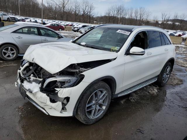 WDC0G4KB0KV197320 - 2019 MERCEDES-BENZ GLC 300 4MATIC WHITE photo 1