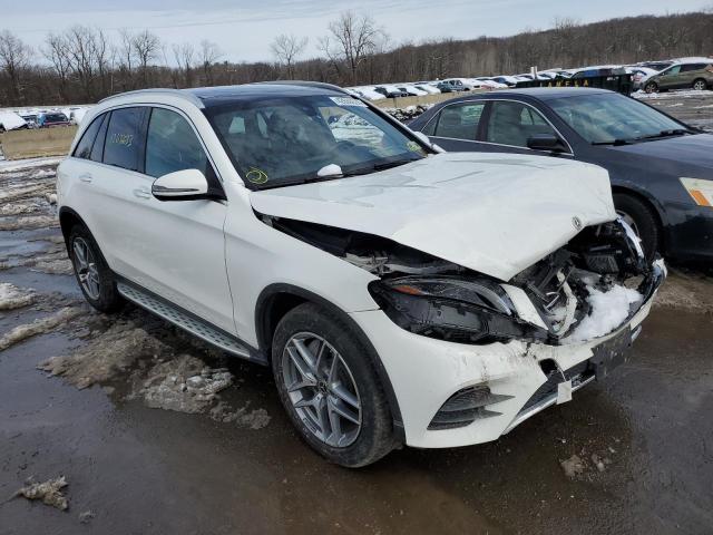 WDC0G4KB0KV197320 - 2019 MERCEDES-BENZ GLC 300 4MATIC WHITE photo 4