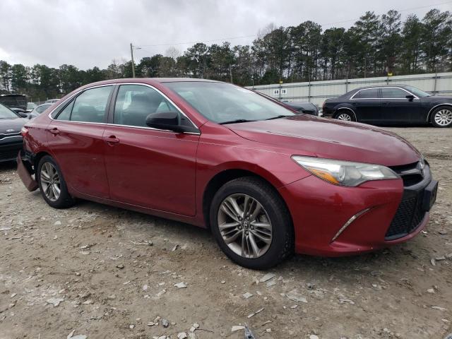 4T1BF1FK5GU603238 - 2016 TOYOTA CAMRY LE BURGUNDY photo 4