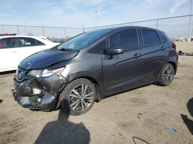 3HGGK5H80FM747556 - 2015 HONDA FIT EX GRAY photo 1