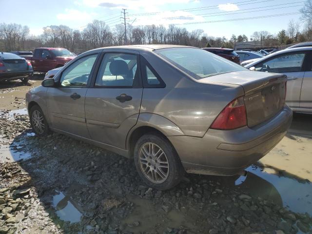 1FAFP34N05W206149 - 2005 FORD FOCUS ZX4 GOLD photo 2